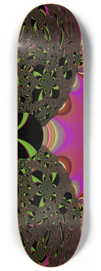 Fractal #1844 #3 8-1/4 Skateboard Deck