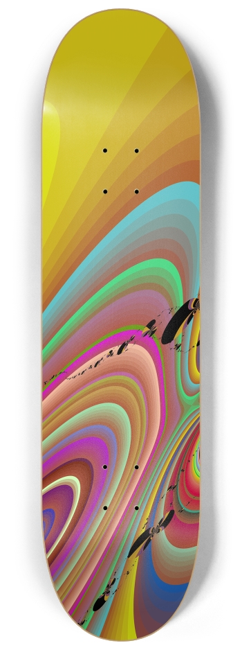 Fractal #1826 #1 8-1/4 Skateboard Deck
