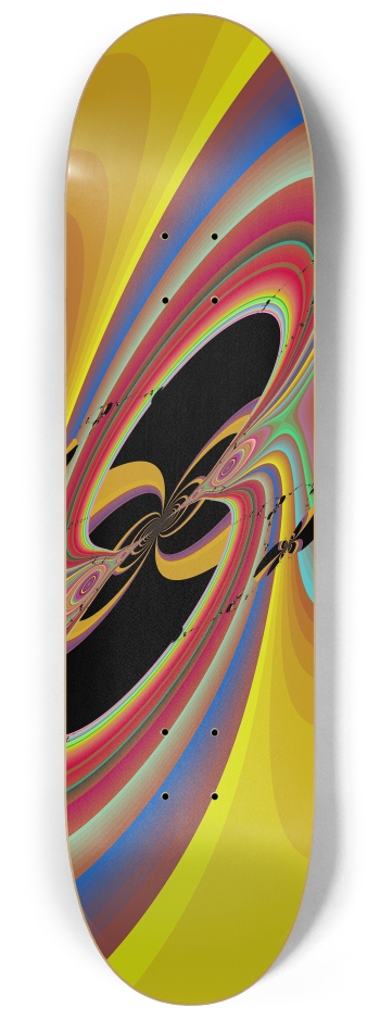 Fractal #1826 #2 8-1/4 Skateboard Deck