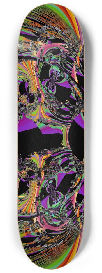 Fractal #1840 #1 8-1/4 Skateboard Deck
