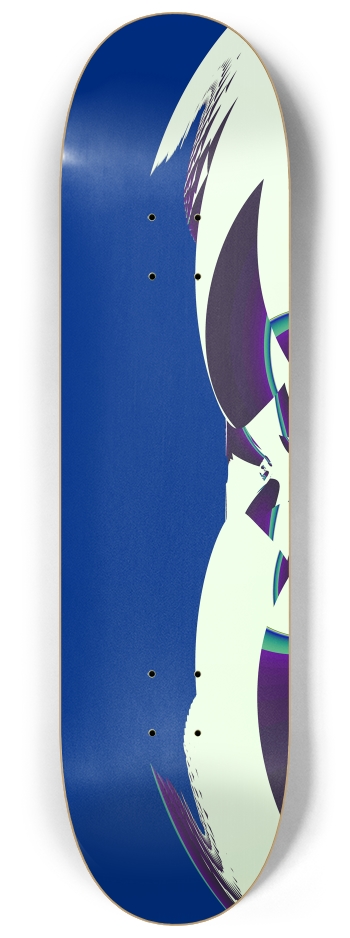 Fractal #1843 #1 8-1/4 Skateboard Deck