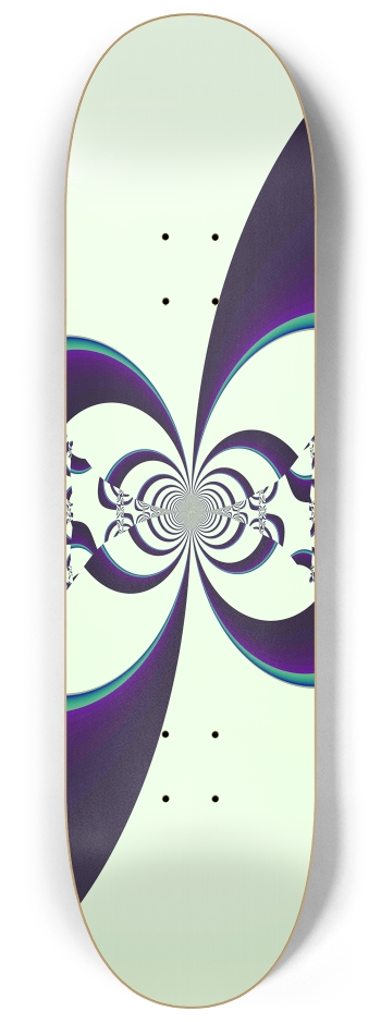 Fractal #1843 #2 8-1/4 Skateboard Deck
