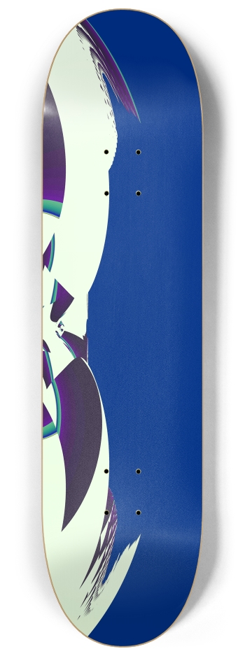 Fractal #1843 #3 8-1/4 Skateboard Deck