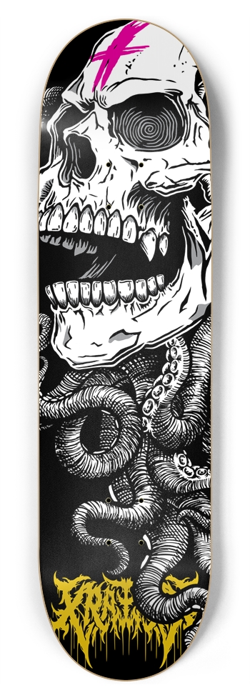 Alien Brain 8-3/4 Inch Skateboard