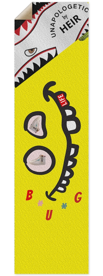 Thin Line Between 9 x 33 Inch Griptape