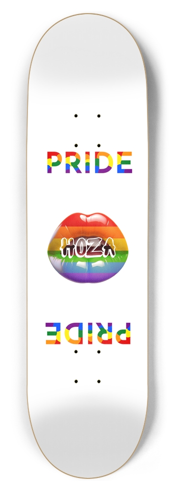 "PRIDE LIPS" HOZA Board 8-3/4 Inch Skateboard