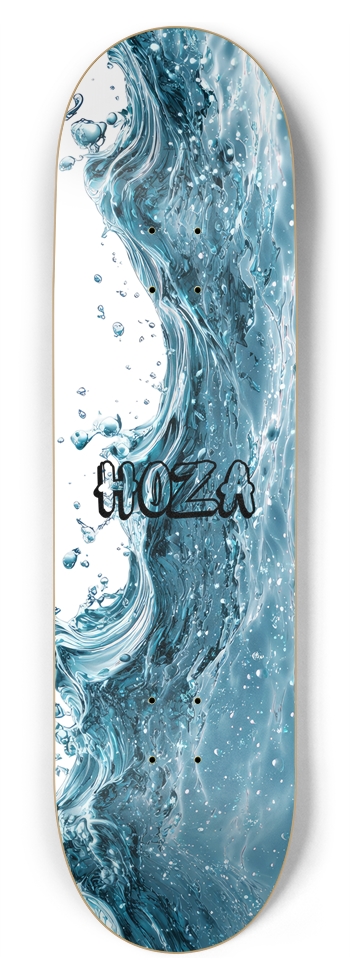 "WAVES" - HOZA Board 8-3/4 Inch Skateboard