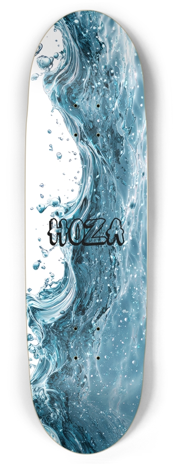 "WAVES" - HOZA Board Football Shape