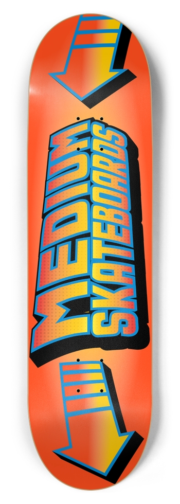 MDM 80's Movies 1 8-3/4 Inch Skateboard