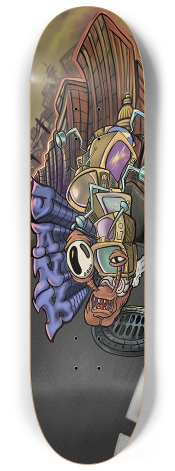 Media Machine 8-1/4 Skateboard Deck