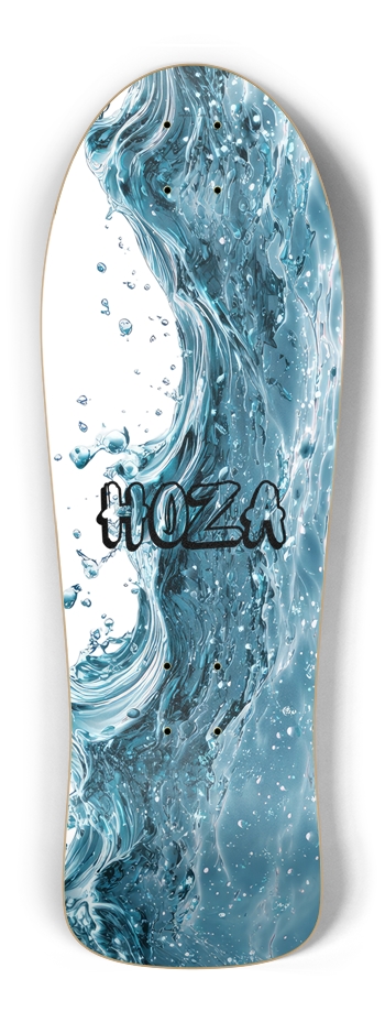 "WAVES" - HOZA Board Old School Shape