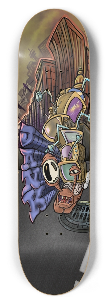 Media Machine 8.5 8-1/2 Skateboard Deck