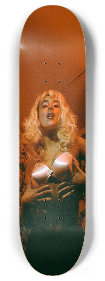 Sabrina Carpenter Snap Shot 8 Inch Skateboard Deck