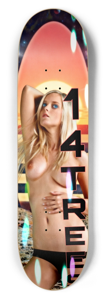 Space addict 8-1/2 Skateboard Deck