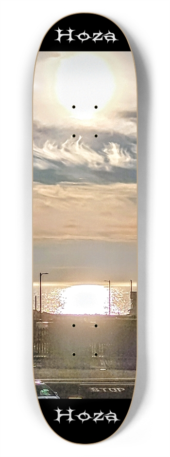 “Beach Dayz” - HOZA Board 7-3/4 Skateboard Deck