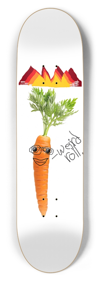 weird roll 8-1/2 Skateboard Deck