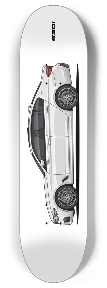 Mineral White G30 530i Sport 8 Inch Skateboard Deck