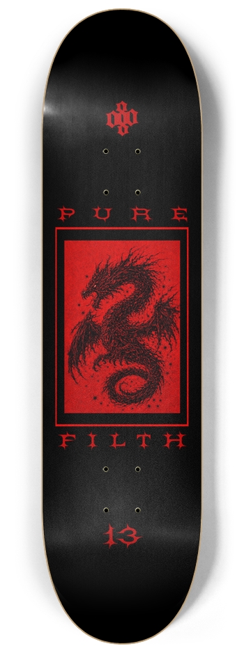Malevolent Filth 8-1/4 Skateboard Deck
