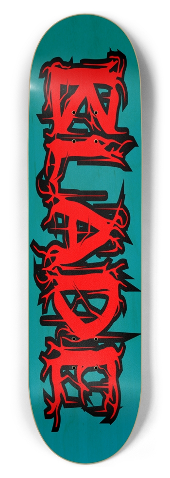 Blade font deck