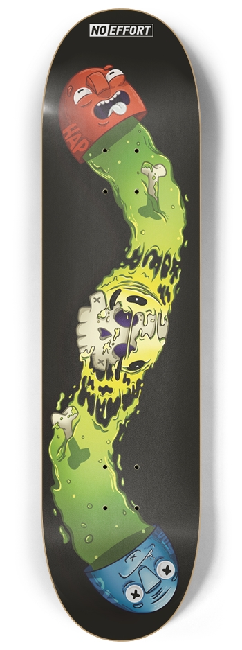 Happy Pill 8-1/4 Skateboard Deck