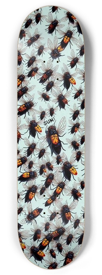 sum1sk8boards buzz off twin tail 8.375 skateboard Twin Tail 8.375