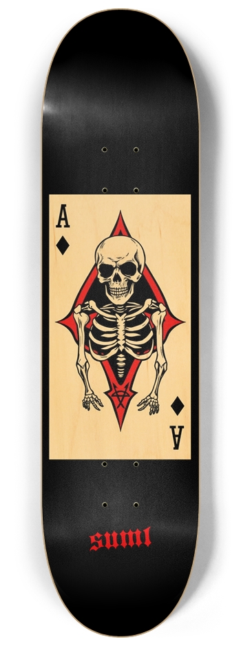 sum1sk8boards anarchy ace 8.25 popsicle skateboard