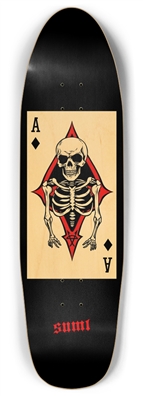 Old school shape pool skateboard 