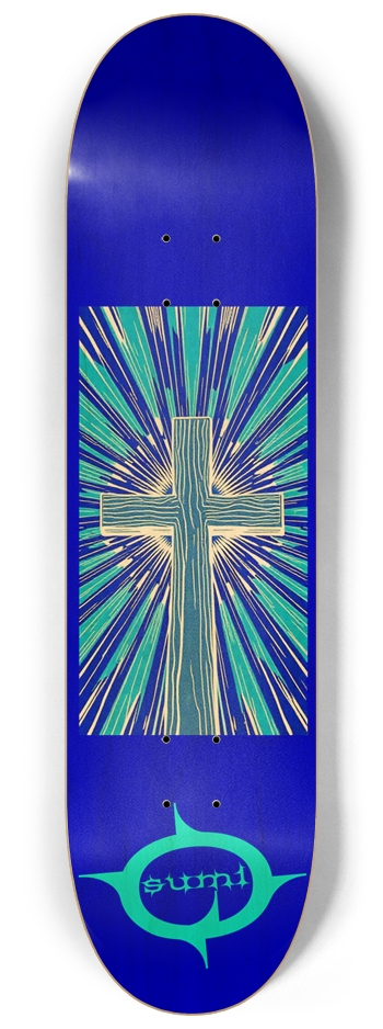 sum1sk8boards cross 8.25 popsicle skateboard 8-1/4 Skateboard Deck