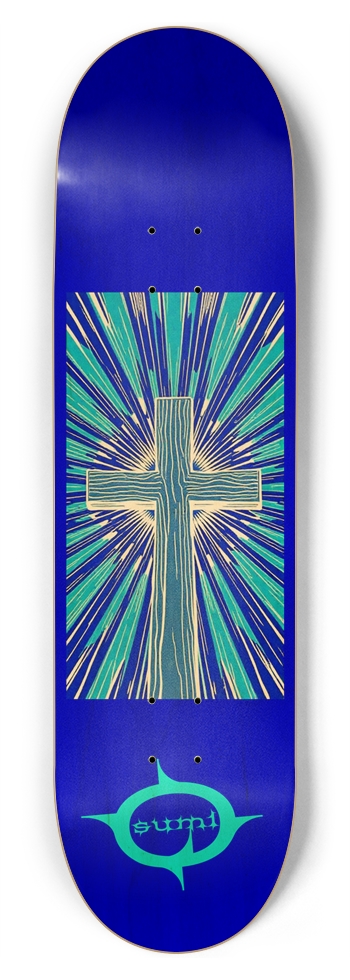 sum1sk8boards cross 8.75 popsicle skateboard 8-3/4 Inch Skateboard