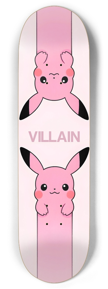 VILLAIN PIKACHU HAND DRAWN DECK 03 Twin Tail 8.375