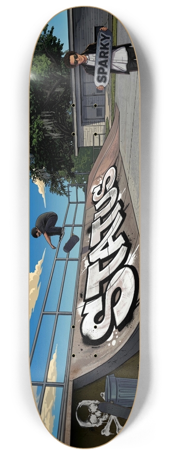 Status. 8-1/4 Skateboard Deck
