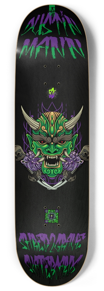 Dustin Man Pro (Glows) 9 Inch Skateboard