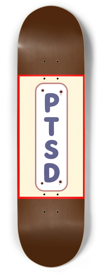 PTSD NITRO ICON METRO DECK 01 Twin Tail 8.375