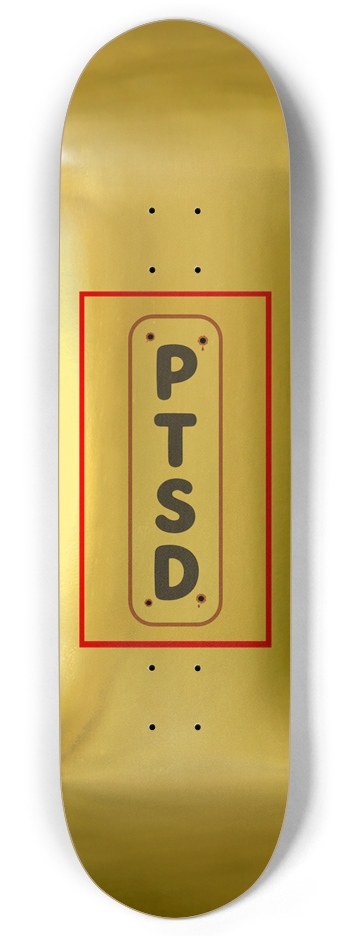 PTSD GOLD SHOT RODEO DECK 01 Twin Tail 8.375
