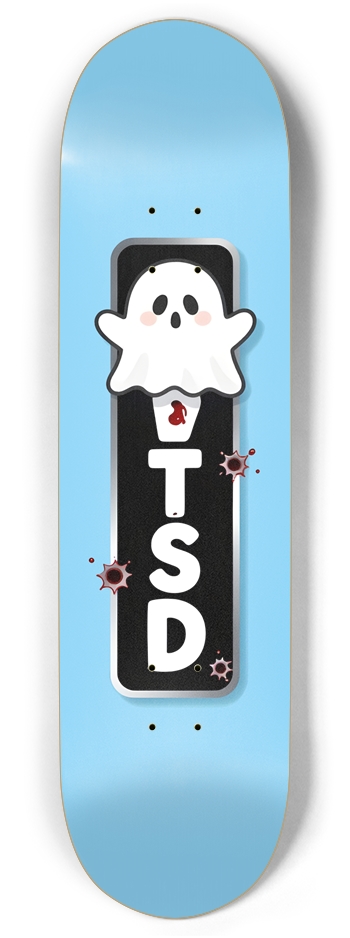 PTSD GHOST BOY SHOT DECK 01 Twin Tail 8.375