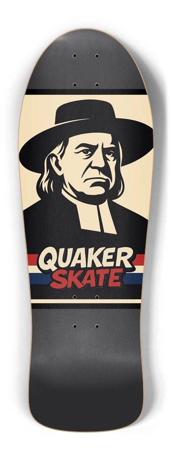 The Post - Vintage Shape Skateboard