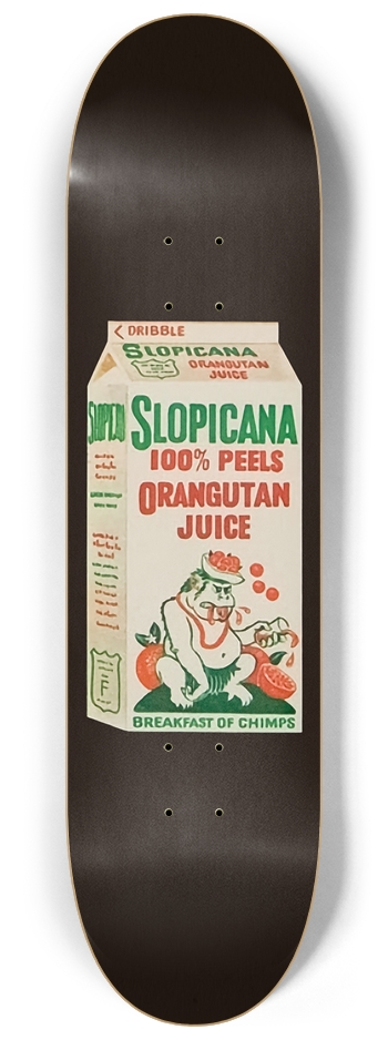 Slopicana 8-1/4 Skateboard Deck