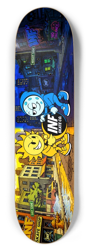 Day 'n' Nite - INF SUMMER COLLECTION 8-1/2 Skateboard Deck