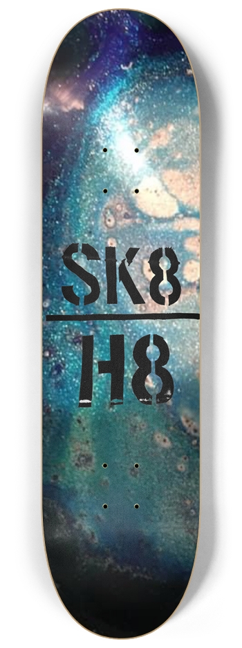 Blue World 8-1/4 Skateboard Deck