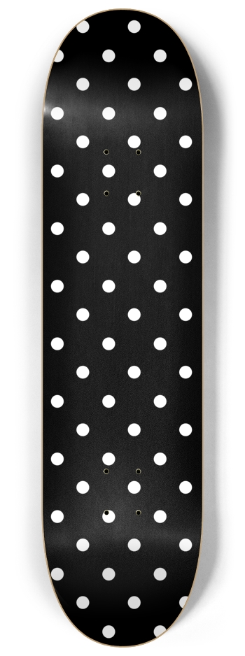 Polka Dot Board 8-1/4 Skateboard Deck