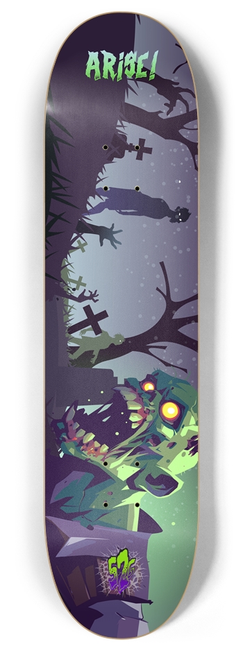 Arise...Again! 8 Inch Skateboard Deck