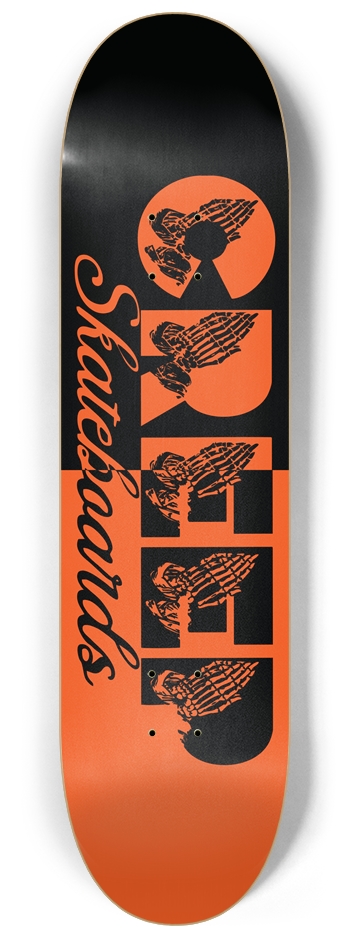 Black Orange Split