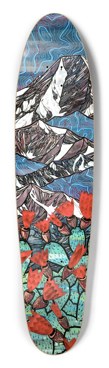 Heart of the Rockies Longboard Longboard Shape