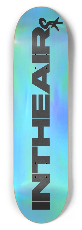 TEAL HOLO 8.5 8-1/2 Skateboard Deck