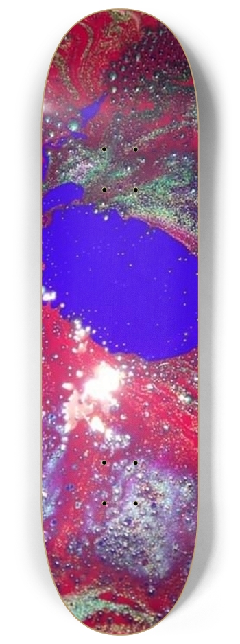 Blue Puddle 8-1/4 Skateboard Deck