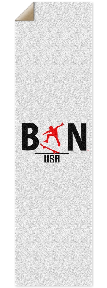 BNUSA White Griptape 9 x 33 Inch Griptape