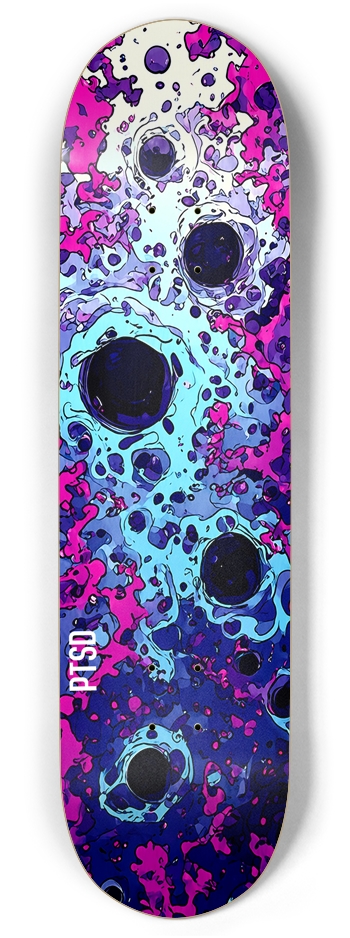 VILLAIN SKATEBOARD SPACE HOLES 01 Twin Tail 8.375