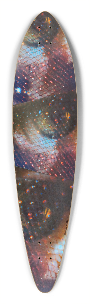 eye see thru the veil Pintail Longboard