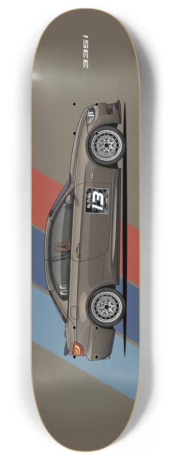 Mojave Metallic 335i Vert (ALT Background) 8 Inch Skateboard Deck