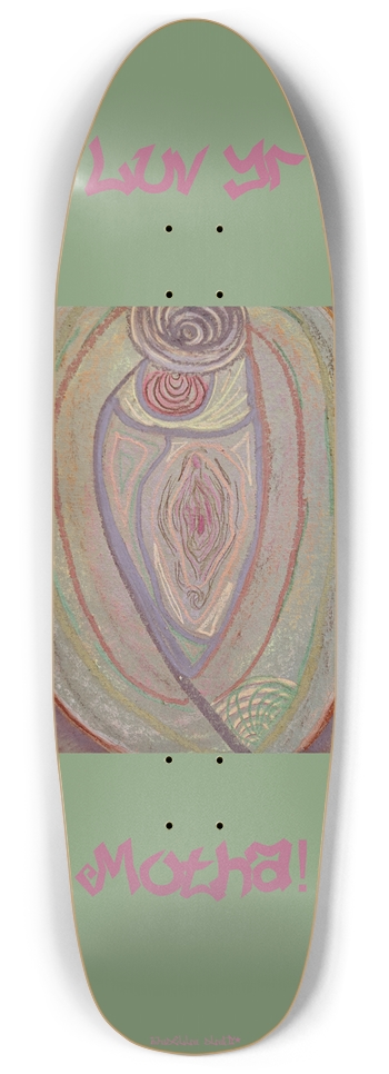 Luv Yr Motha! sage + pink